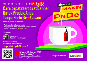 Pembuatan Banner Seminar 